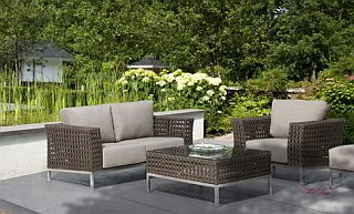 wicker patio furniture