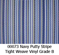 Navy Putty Stripe