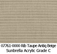 Rib Taupe Antique Beige