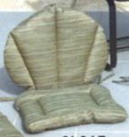 Barrel chair pad