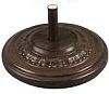 Chestnut fiberglass umbrella base