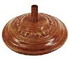 Teak fiberglass umbrella base