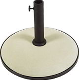 White umbrella stand