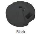 Black plastic umbrella base