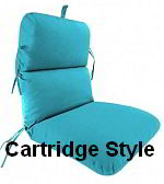 Cartridge style cushions