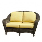 Chicago wicker loveseat