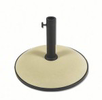 Concrete umbrella stand