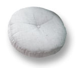 Round throw pillow